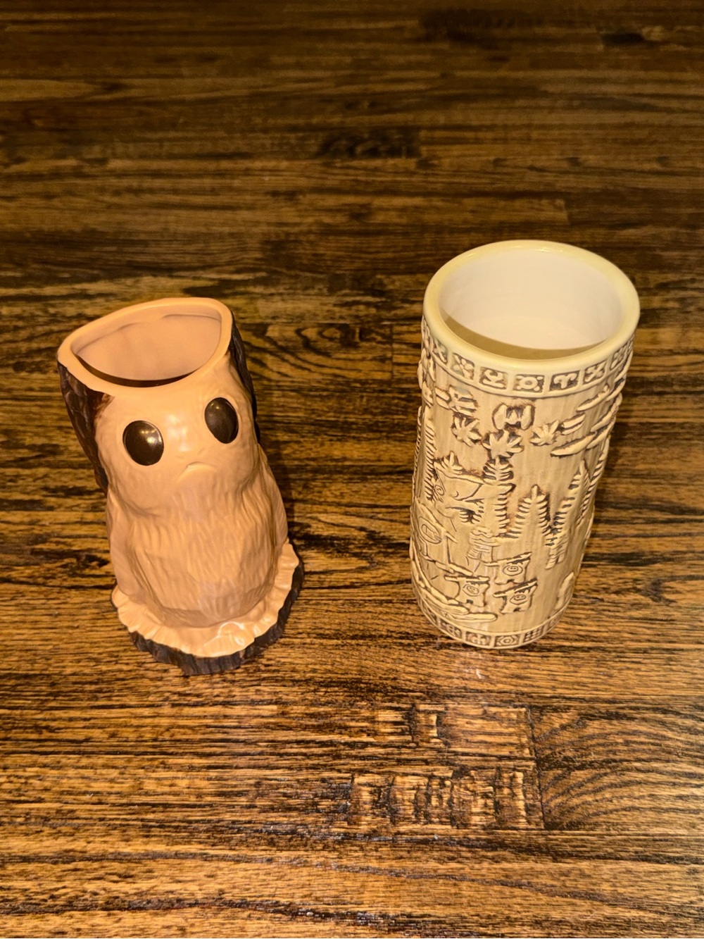 Disneyland Galaxy's Edge Oga's Cantina Porg & Battle Of Endor 1st Edition Mug